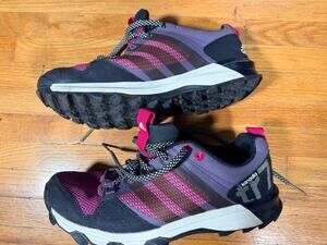 Adidas Kanadia TR7 Women’s Size 7 Trail Running Shoes Purple Pink Black AQ4813